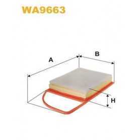 Buy WIX FILTERS air filter code WA9663 auto parts shop online at best price
