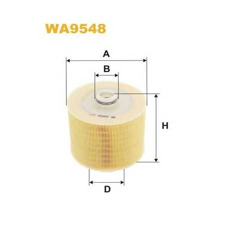 WIX FILTERS air filter code WA9548