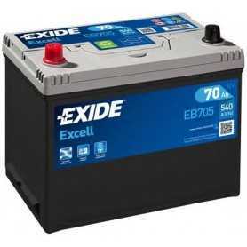 Buy EXIDE starter battery code EB705 auto parts shop online at best price