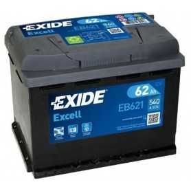 Code batterie de démarrage EXIDE EB621