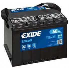 Buy EXIDE starter battery code EB608 auto parts shop online at best price