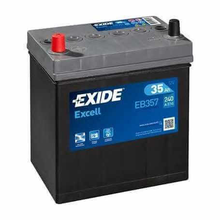 Code batterie de démarrage EXIDE EB357