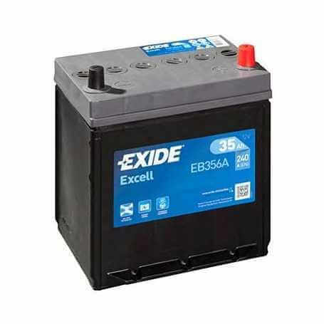Code batterie de démarrage EXIDE EB356A