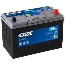 Buy EXIDE starter battery code EB954 auto parts shop online at best price