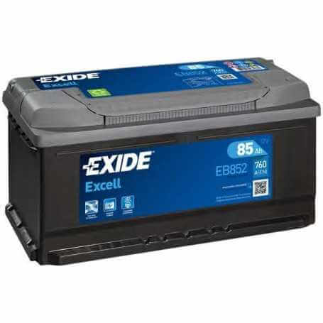 EXIDE Starterbatteriecode EB852