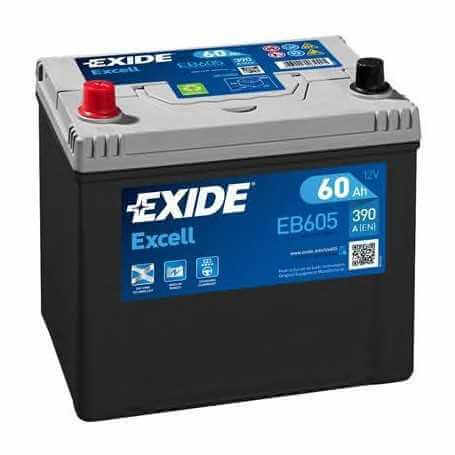 Batería de arranque EXIDE código EB605