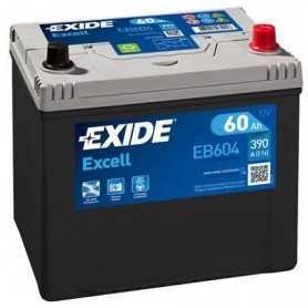 Code batterie de démarrage EXIDE EB604
