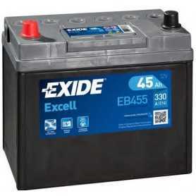 Code batterie de démarrage EXIDE EB455