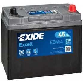 Code batterie de démarrage EXIDE EB454