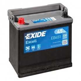 EXIDE starter battery code EB451