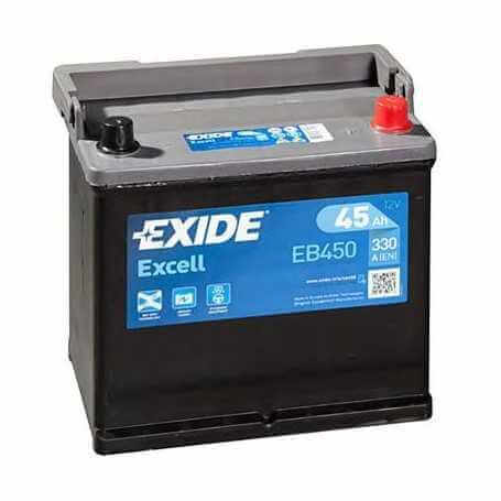 Code batterie de démarrage EXIDE EB450