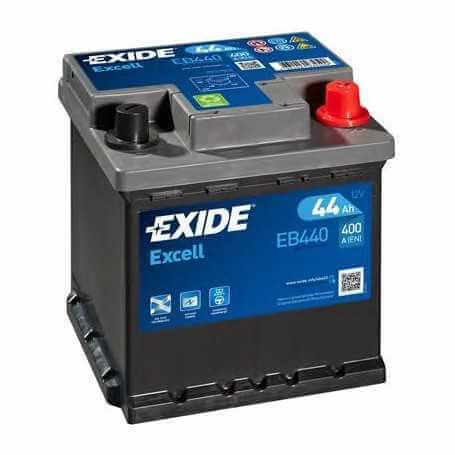 EXIDE starter battery code EB440