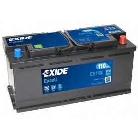 Buy EXIDE starter battery code EB1100 auto parts shop online at best price