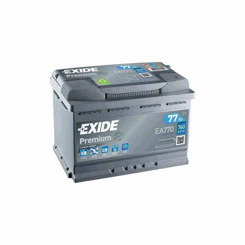 EXIDE starter battery code EA770 best price