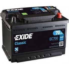 Code batterie de démarrage EXIDE EC700