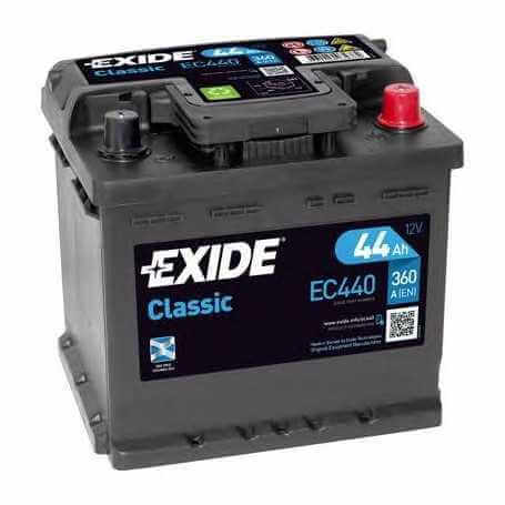 Code batterie de démarrage EXIDE EC440