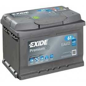 Comprar Batería de arranque EXIDE código EA612  tienda online de autopartes al mejor precio