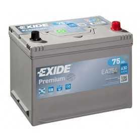 Achetez Batterie de démarrage EXIDE code EA754  Magasin de pièces automobiles online au meilleur prix