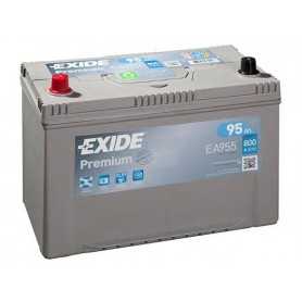 EXIDE starter battery code EA955