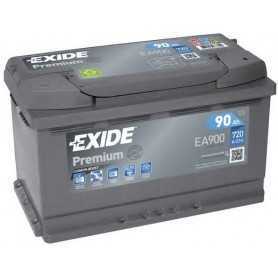 EXIDE starter battery code EA900
