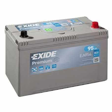 EXIDE starter battery code EA954