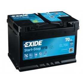 Buy EXIDE starter battery code EL700 auto parts shop online at best price