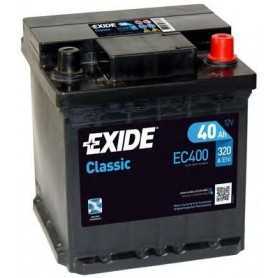 Comprar Batería de arranque EXIDE código EC400  tienda online de autopartes al mejor precio