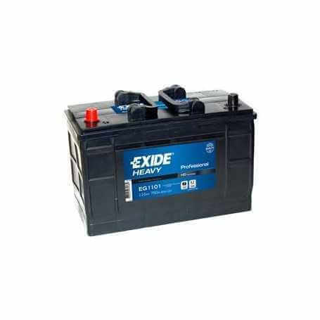 Buy EXIDE starter battery code EG1101 auto parts shop online at best price