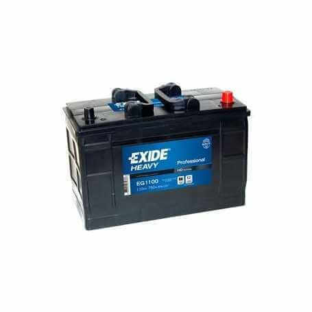 Buy EXIDE starter battery code EG1100 auto parts shop online at best price