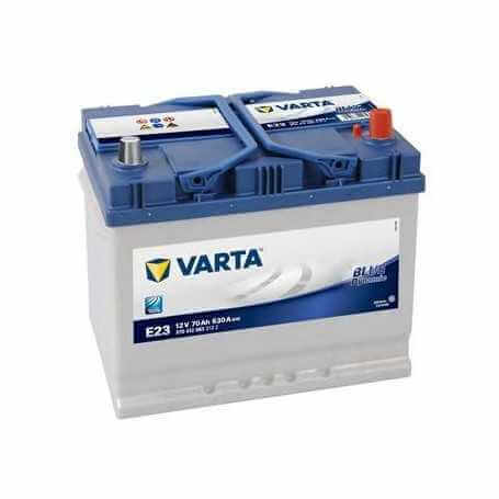Batterie de démarrage VARTA E23 70AH 630 A code 5704120633132