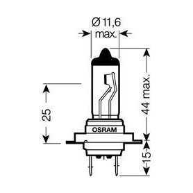 Buy Headlight bulb OSRAM code 64210CBI-HCB auto parts shop online at best price