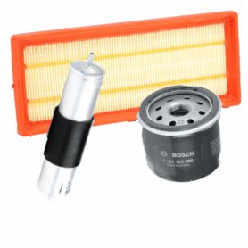 Car Service 145 (930) consisting of 3 BOSCH Filters code 0450905316 0451103300 1457433265