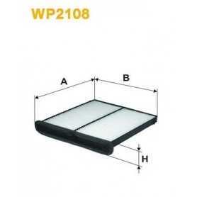 Cabin air filter WIX FILTERS code WP2108
