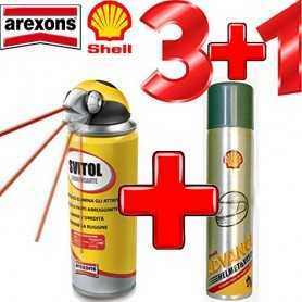 Achetez 3x Spray Can Svitol - Arexons Blossoming Multipurpose Lubricant Antioxidant 400 ml - 4129 + + Shell Advance Helmet & ...