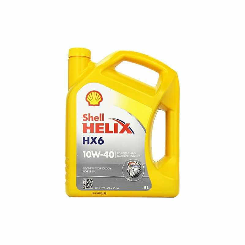 Comprar ACEITE DE MOTOR Shell Helix Hx6 10W40 MOTORES GASOLINA Y DI