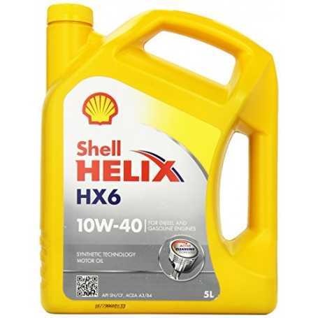 OLIO MOTORE Shell Helix Hx6 10W40 Multigrado MOTORI BENZINA DIESEL