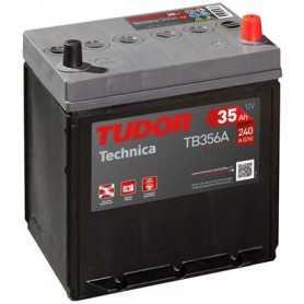 Buy Starter battery TUDOR code TB356A 35 AH 240A auto parts shop online at best price