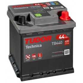 Comprar Batería de arranque código TUDOR TB440 44 AH 400A  tienda online de autopartes al mejor precio