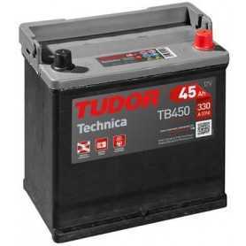 Buy Starter battery TUDOR code TB450 45 AH 330A auto parts shop online at best price