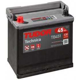 Buy Starter battery TUDOR code TB451 45 AH 330A auto parts shop online at best price