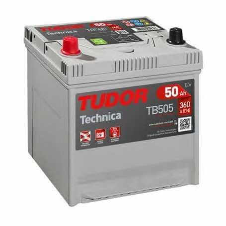 Comprar Batería de arranque código TUDOR TB505 50 AH 360A  tienda online de autopartes al mejor precio