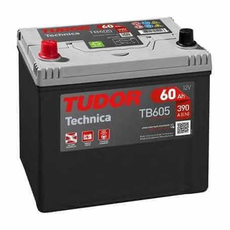 Comprar Batería de arranque código TUDOR TB605 60 AH 390A  tienda online de autopartes al mejor precio