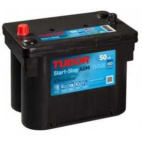 Buy Starter battery TUDOR code TK508 50 AH 800A auto parts shop online at best price