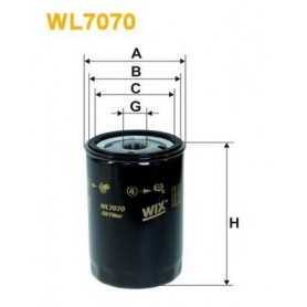 Filtro olio WIX FILTERS codice WL7453