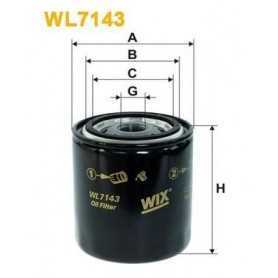 Filtro olio WIX FILTERS codice WL7321