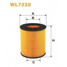 WIX FILTERS oil filter code WL7283