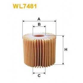 Filtre à huile WIX FILTERS code WL7070