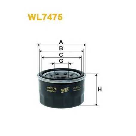WIX FILTERS fuel filter code WF8251