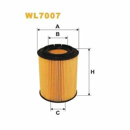 WIX FILTERS air filter code WA6538