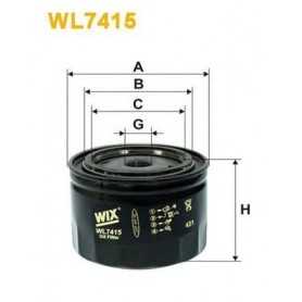 Filtre à huile WIX FILTERS code WL7143